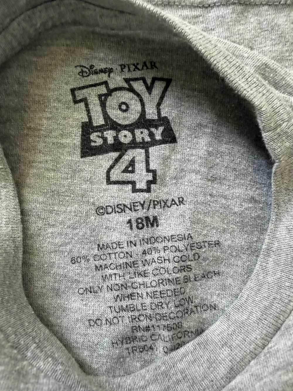 Toy Story Buzz Lightyear track jacket and tee set, size 18M